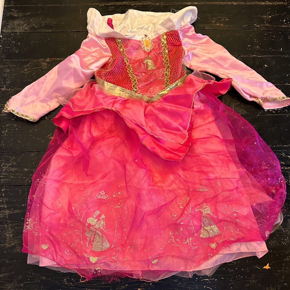 Girls, Disney store, Aurora costume size extra small